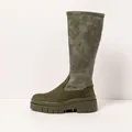 Art Stiefel Damen 1956 NOBUCK KAKI/AMBERES Farbe Grün - Grün - 39