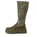 Art für Damen. 119561222003_0G3 Stiefel 1956 Antwerpener Grün (39), Leder, 3 bis 5 cm, Reißverschluss, Lässig