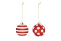 Alessi Christbaumschmuck Delight Weihnachtskugel-Set 2-teilig Nr.2