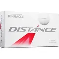 Pinnacle DISTANCE Golfbälle - 15 Stück (weiß oder gelb) - 15 Stück Golfbälle wei...