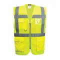 Portwest MADRID MESH AIR EXEKUTIV WESTE, Größe: XL, Farbe: Gelb, C496YERXL