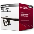Für Seat Alhambra Typ 7V8/7V9 (Auto Hak) Anhängerkupplung vertikal abnehmbar neu