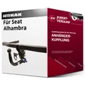 Anhängerkupplung abnehmbar für Seat Alhambra 06.2000-03.2010 top