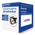 Auto Hak Anhängerkupplung abnehmbar für FORD Galaxy I Typ WGR AHK