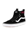 Vans Herren Filmore Hi Vansguard Sneaker, Suede Black Red Plaid, 45 EU