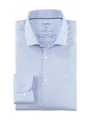 OLYMP Herren Oberhemd Langarm Level.Five.Body.fit,Twill,Body fit,Modern Kent,bleu 11,42