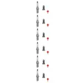 6x NGK 6376 Zündkerze für KIA Sportage SL Nissan X-Trail T30 Hyundai Sonata V NF