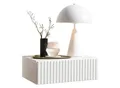 Boxxx Nachtschrank, Weiß, Holzwerkstoff, 1 Schublade(n) Schubladen, 42x14x30 cm, hängend, Schlafzimmer, Nachttische