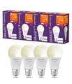 LEDVANCE Smart+ LED, ZigBee Lampe mit E27 Sockel, warmweiß, dimmbar, Direkt kompatibel mit Echo Plus und Echo Show (2. Gen.), 4er Pack