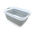 41L Collapsible Plastic Laundry Basket  Foldable Pop Up Storage Container/Org...
