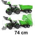 Traktor Deutz-Fahr Agrotron 7250 TTV Kipp-Anhänger 74 cm Trecker Lena Worxx 4617