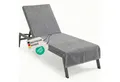 NYVI Strandtuch Frottee Schonbezug für Gartenliege NYVISpa 75x200 cm, Frottee, Hygiene Liegestuhlauflage für Sonnenliegen