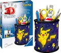 Ravensburger 3D Puzzle 11257 Utensilo Pokémon Pikachu Stiftehalter 54 Teile