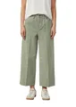 s.Oliver Culotte-Jeans/Regular Fit/High Rise/Wide Leg/Bügelfalten