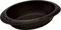 Lurch 85034 FlexiForm Oval/Brotbackform zum Backen unterschiedlichster Brotsorten aus 100% BPA-freiem Premium-Platin-Silikon 24x18cm braun