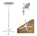 Reer 2in1 FeelWell Wickeltisch Heizstrahler 1928 mit Standfuß 400 / 800W