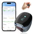 O2 Ring Pulsoximeter für kontinuierliche Überwachung Schlafoximeter Fingertip...
