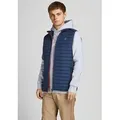 Jack & Jones Steppweste JJEMULTI BODYWARMER COLLAR NOOS blau XXL (58/60)