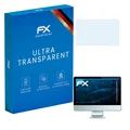 atFoliX Schutzfolie kompatibel mit Apple iMac 21,5 (Model 7G 2012-2014) Folie, ultraklare FX Displayschutzfolie
