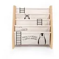RNT By Really Nice Things Bücherregal, Beige, Schwarz, Holz, 31x71x61 cm, Kinder- & Jugendzimmer, Kindermöbel, Kinderregale