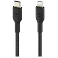 Belkin BOOST CHARGE - Lightning-Kabel - USB-C männlich bis Lightning männlich - 2 m - Schwarz - USB-Stromversorgung (18 W)