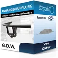Für VW Käfer 06.1967-12.2003 G.D.W. Anhängerkupplung starr neu