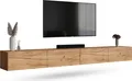 WEST TV Schrank 280 cm Fernsehtisch Sideboard, hängend oder stehend TV Möbel