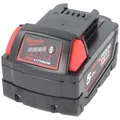 Original Milwaukee M18, M18B5 Red Lithium Akku Li-on 18V 5,0Ah, Akku Weitkowitz Stilo Cut 50