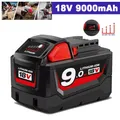 18V Für Milwaukee M18 Akku M18B6 9,0 Ah Li-Ion 48-11-1860 48-11-1852 High Output