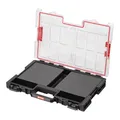Qbrick System ONE Organizer L 2.0 MFI stapelbar 531 x 379 x 77 mm 6 l IP66 mit Schaumstoffeinlage