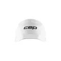CEP Unisex Running Cap – Atmungsaktive Lauf Cap – Faltbare Sport Herren mit UPF 50+ – Laufcap für Herren & Damen mit flexiblem Schirm – weiß