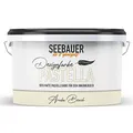 SEEBAUER diy Pastellfarbe PASTELLA Beige 2,5L (Aruba Beach) Edelmatte Wandfarbe Beige - Innenfarbe sehr hohe Deckkraft - Matt, Abwaschbar und Tropffrei