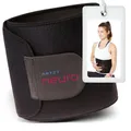 ARTZT neuro Atemgürtel | Atemtrainer | Entspannung bei Kopfschmerzen & Stress | Aktivierung Vagusnerv | Training Atemmuskulatur | Einsetzbar bis 115 cm Körperumfang | Mit Smartphone-Tasche | 113x22 cm