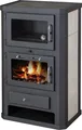 Kaminofen mit Backfach+Herdplatte Victoria Comfort KF Kachel – 10kW