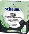 1x Schauma Festes Shampoo für Haare, Körper & Gesicht 3in1 Intensive Reinigung
