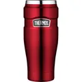 Thermos Stainless King Isolierbecher (Größe 0.47L, rot)