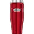 THERMOS Isolierbecher Stainless King rot 470,0 ml, 1 St.