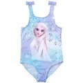 United Labels® Badeanzug Disney - Die Eiskönigin - Frozen - Elsa - mit Schleifen blau 122-128