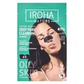 Iroha Nature - Nasenstreifen zur Entfernung von Mitessern 5 Stk. | 100% natürliche Aktivkohle, Aloe Vera und Allantoin | Nasenstreifen für Tiefenreinigung | Antioxidative und antibakterielle Wirkung