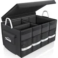 Kofferraumtasche Kofferraum Organizer mit Deckel Auto Kofferraum Organizer Au...