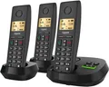 Gigaset Pure 220A Trio - 3 Schnurlose DECT-Telefone mit Anrufbeantworter