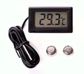 edi-tronic Digital Einbau Thermometer Digitalthermometer Temperaturmesser LCD -10°~+120°C