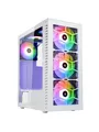 Kolink Observatory HF Glass ARGB Midi Tower Case - white - Gehäuse - Desktop - Weiß
