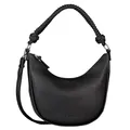 TOM TAILOR Alanis Damen Hobo Bag Schultertasche Mittelgroß Schwarz