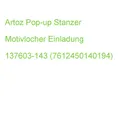 Artoz Pop-up Stanzer Motivlocher Einladung 137603-143 (7612450140194)