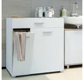Vicco Wäscheschrank Matteo, Weiß, 75 x 78.5 cm (1-St)