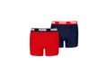 PUMA Boxershorts PUMA BOYS EVERYDAY BASIC BOXERS (2er Pack) Komfortabler Logobund, ohne Eingriff