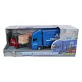 Kids GLOBE MAN LKW Spielzeug mit Gabelstapler 17cm rot