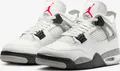 Nike Air Jordan 4 Retro "White Cement" Weiß/Grau, Größe: 40