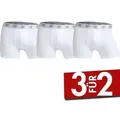 CR7 Cristiano Ronaldo 3P Men Trunk Weiß Baumwolle XX-Large Herren
